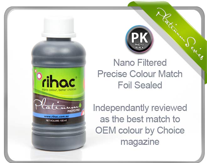 100 ml Rihac refill ink Photo Black Epson R1900 printer T0870 T0871 T0872 T0873 T0874 T0877 T0878 T0789 cartridge/cartridges 